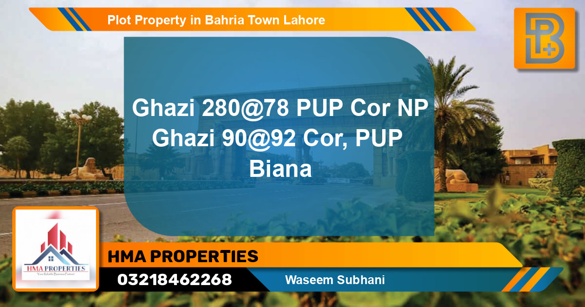 Residential Plot for Sale in Bahria Town, Lahore - (BP-72056)
