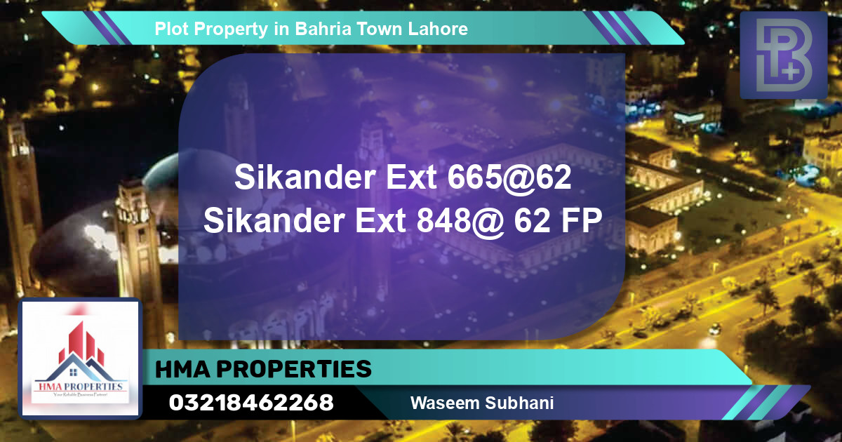 Residential Plot for Sale in Bahria Town, Lahore - (BP-72059)