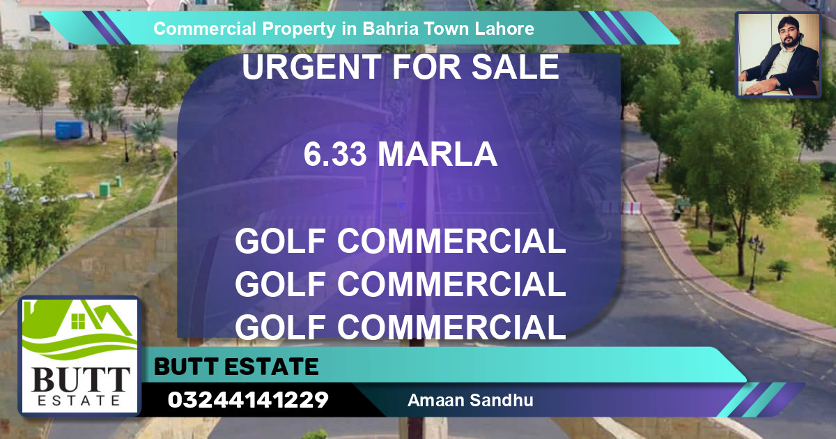 Commercial Property for Sale in Bahria Town, Lahore - (BP-72268)