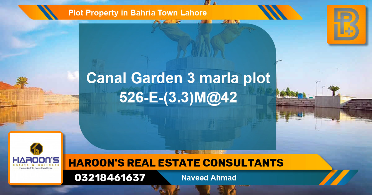 Residential Plot for Sale in Bahria Town, Lahore - (BP-72468)