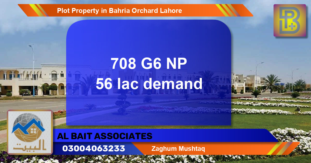 Residential Plot for Sale in Bahria Orchard, Lahore - (BP-72608)