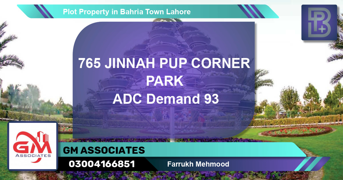 Residential Plot for Sale in Bahria Town, Lahore - (BP-72736)