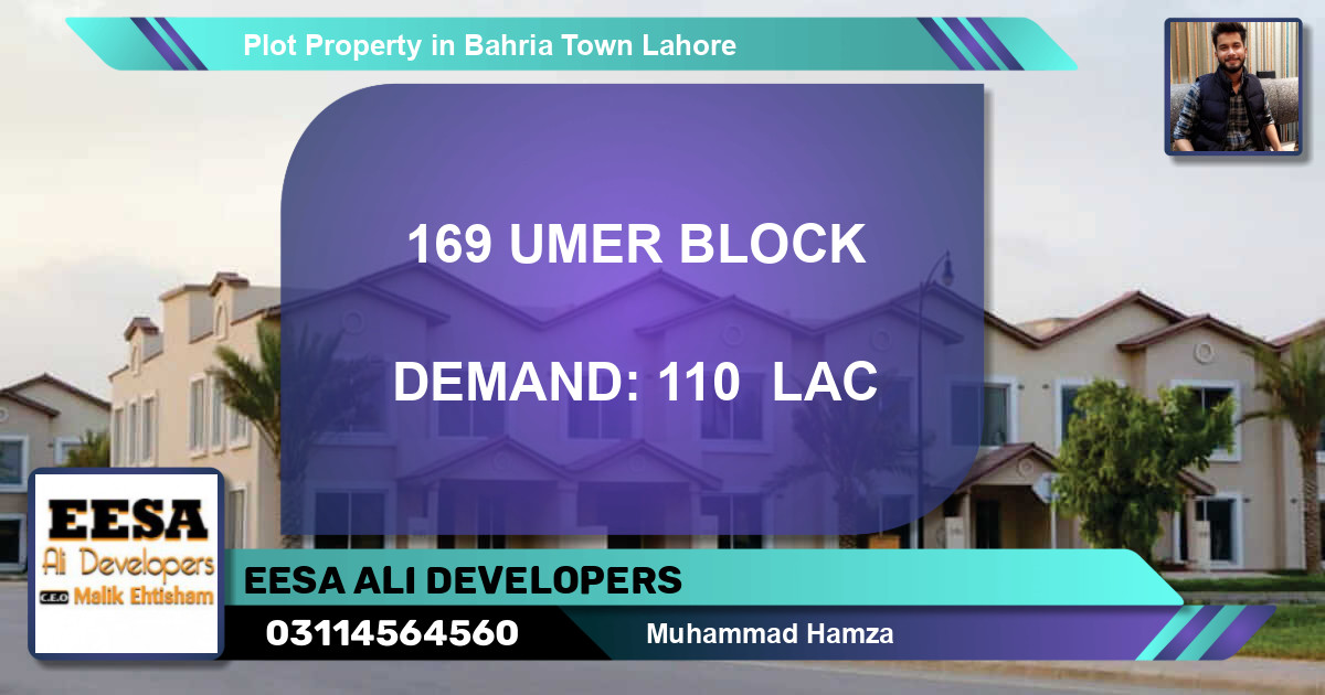 Residential Plot for Sale in Bahria Town, Lahore - (BP-72812)