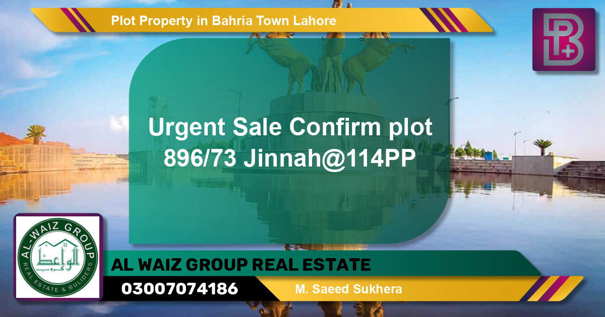 Residential Plot for Sale in Bahria Town, Lahore - (BP-72822)