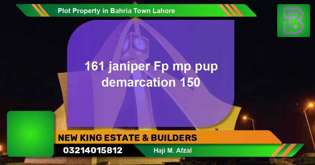 Residential Plot for Sale in Bahria Town, Lahore - (BP-72936)