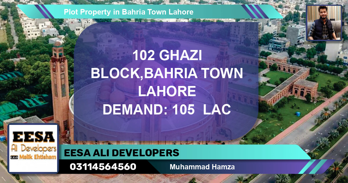 Residential Plot for Sale in Bahria Town, Lahore - (BP-72961)