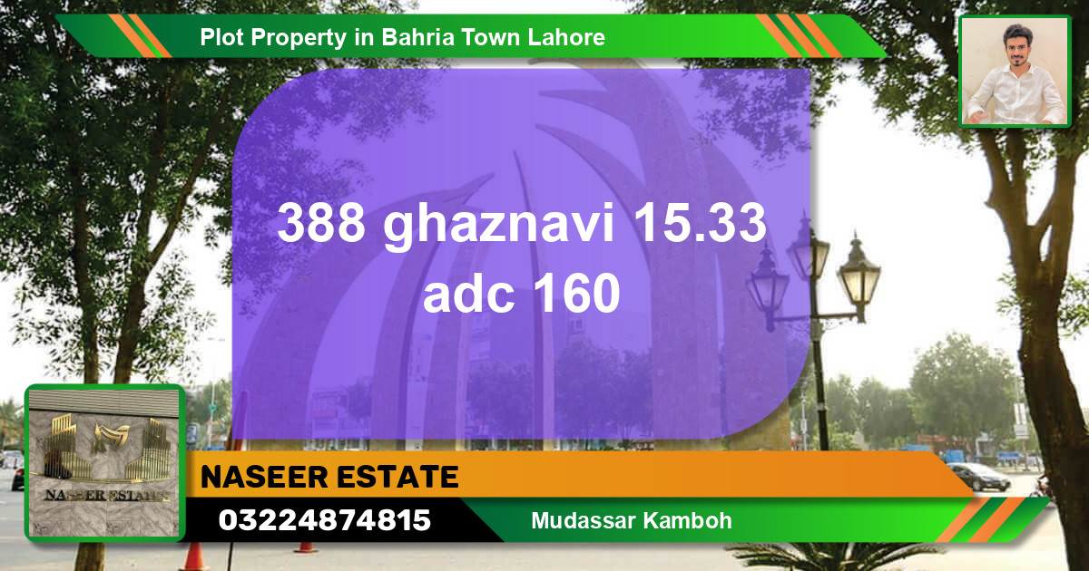 Residential Plot for Sale in Bahria Town, Lahore - (BP-73318)
