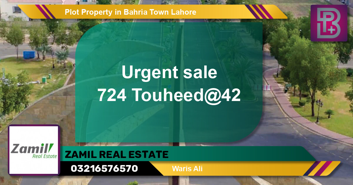 Residential Plot for Sale in Bahria Town, Lahore - (BP-73475)