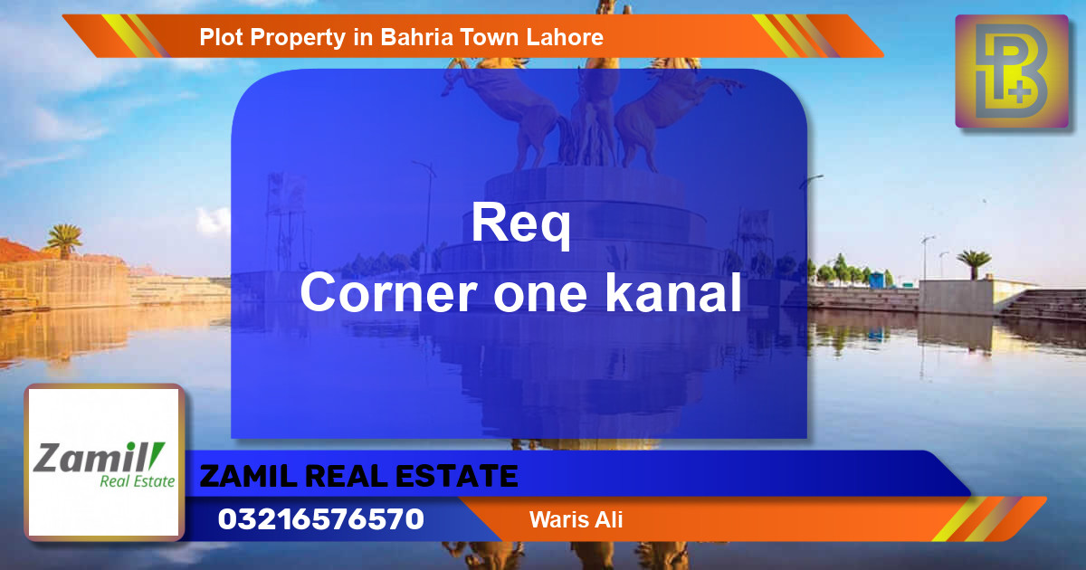 Residential Plot for Sale in Bahria Town, Lahore - (BP-73673)