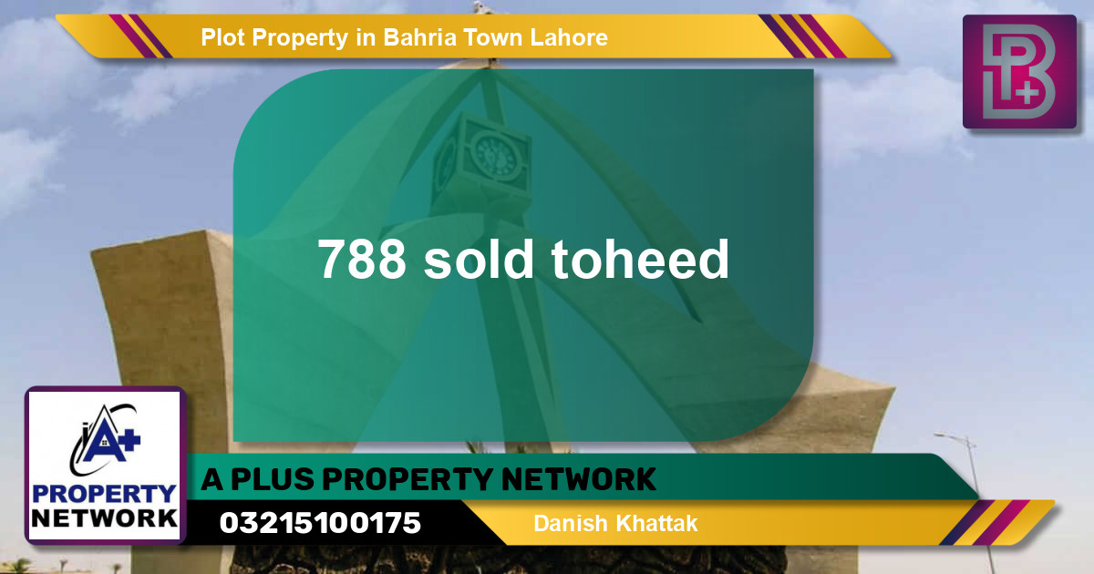 Residential Plot for Sale in Bahria Town, Lahore - (BP-73698)