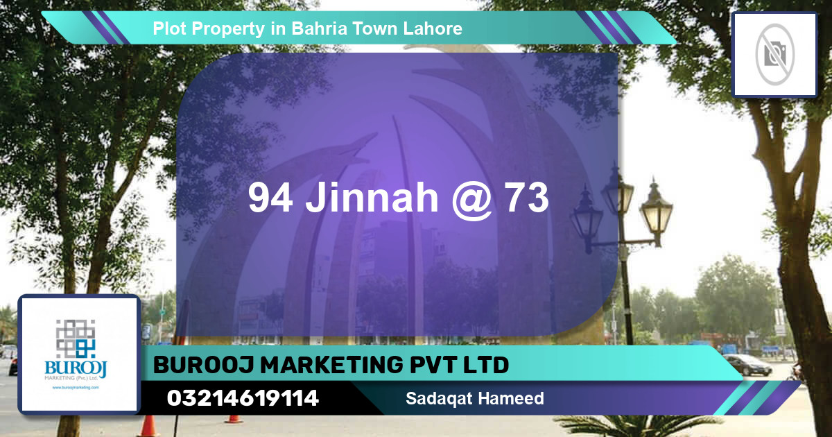 Residential Plot for Sale in Bahria Town, Lahore - (BP-74083)