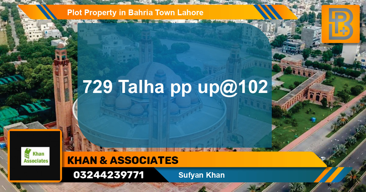 Residential Plot for Sale in Bahria Town, Lahore - (BP-74167)