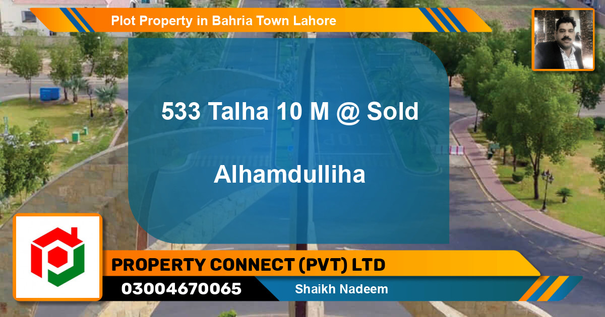 Residential Plot for Sale in Bahria Town, Lahore - (BP-74263)
