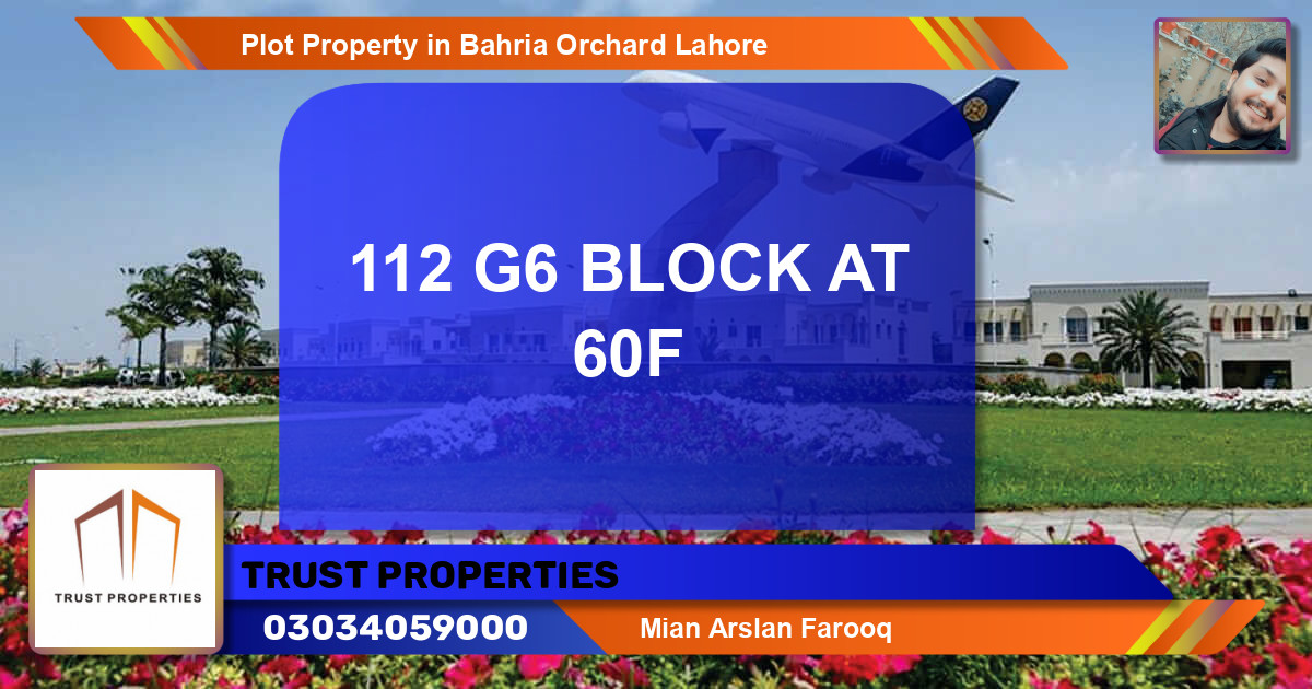 Residential Plot for Sale in Bahria Orchard, Lahore - (BP-74814)