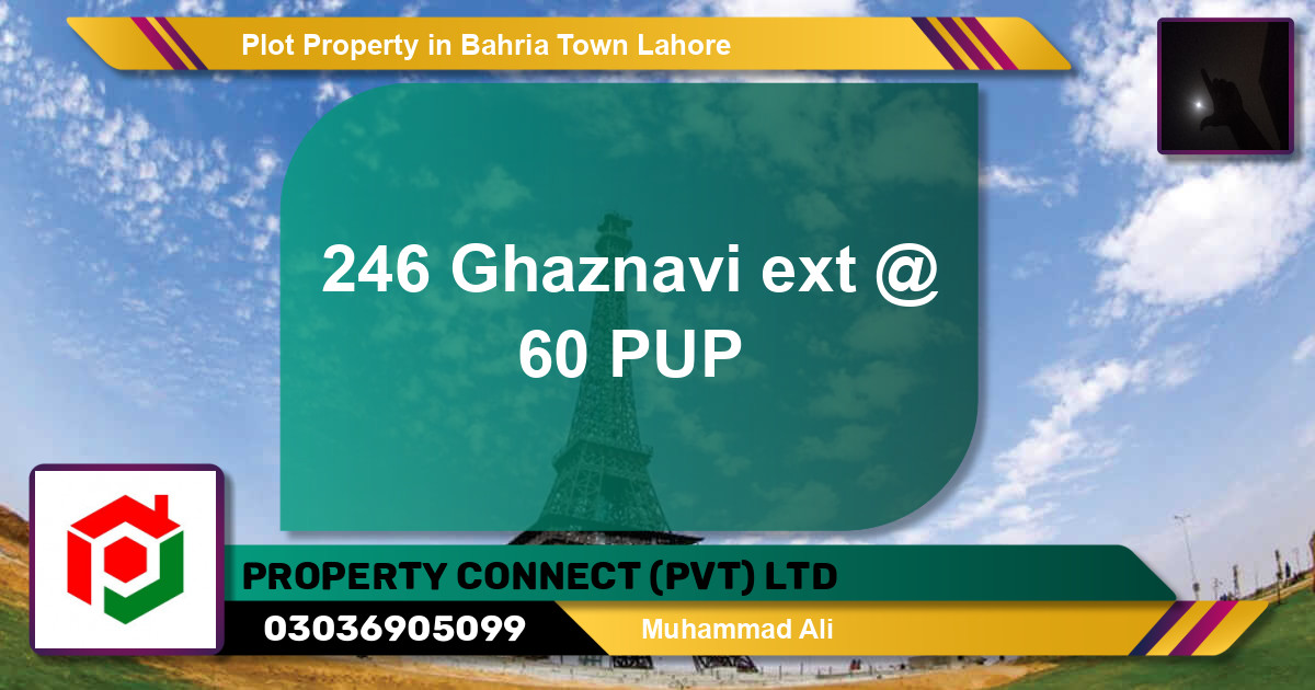 Residential Plot for Sale in Bahria Town, Lahore - (BP-74876)