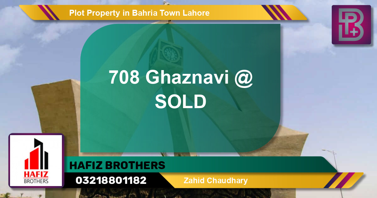 Residential Plot for Sale in Bahria Town, Lahore - (BP-74962)