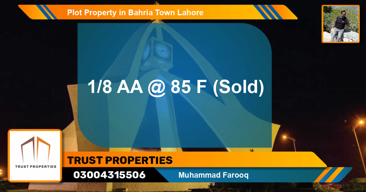 Residential Plot for Sale in Bahria Town, Lahore - (BP-74991)