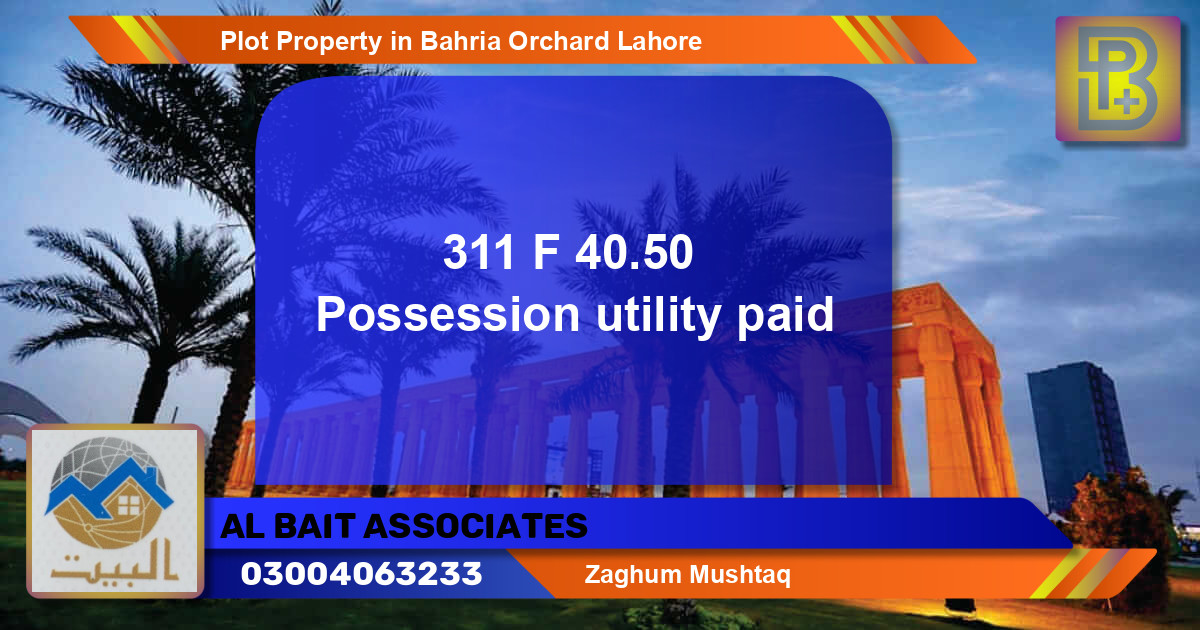 Residential Plot for Sale in Bahria Orchard, Lahore - (BP-75006)