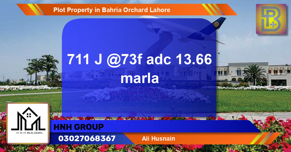 Residential Plot for Sale in Bahria Orchard, Lahore - (BP-75041)