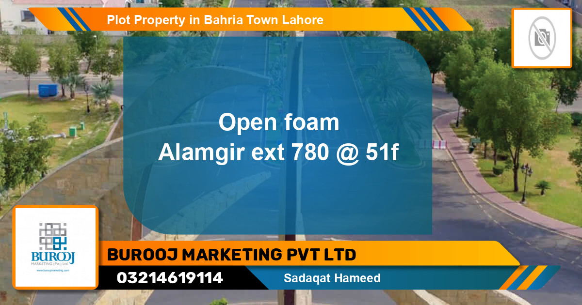 Residential Plot for Sale in Bahria Town, Lahore - (BP-75137)