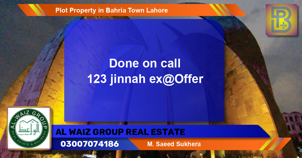 Residential Plot for Sale in Bahria Town, Lahore - (BP-75155)