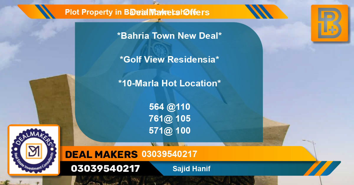 Residential Plot for Sale in Bahria Town, Lahore - (BP-75284)