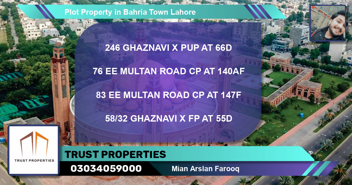 Residential Plot for Sale in Bahria Town, Lahore - (BP-75473)