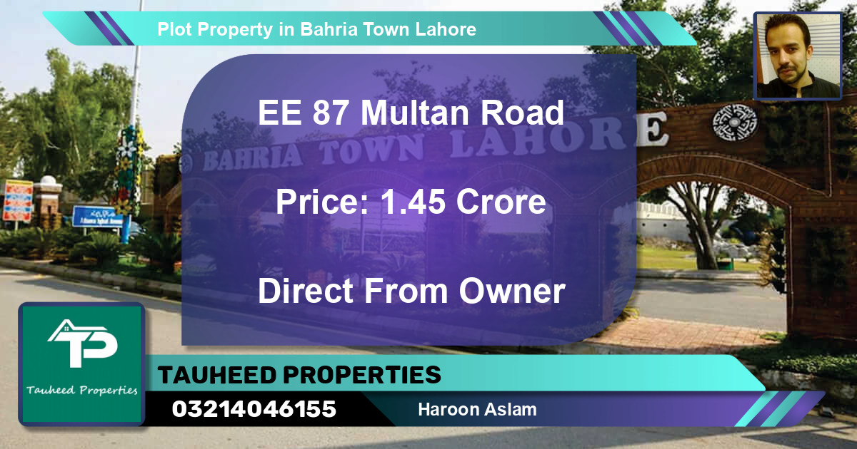 Residential Plot for Sale in Bahria Town, Lahore - (BP-75488)