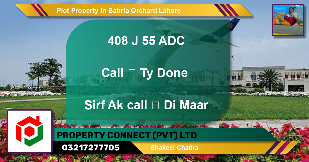 Residential Plot for Sale in Bahria Orchard, Lahore - (BP-75851)