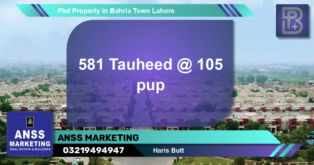 Residential Plot for Sale in Bahria Town, Lahore - (BP-75982)