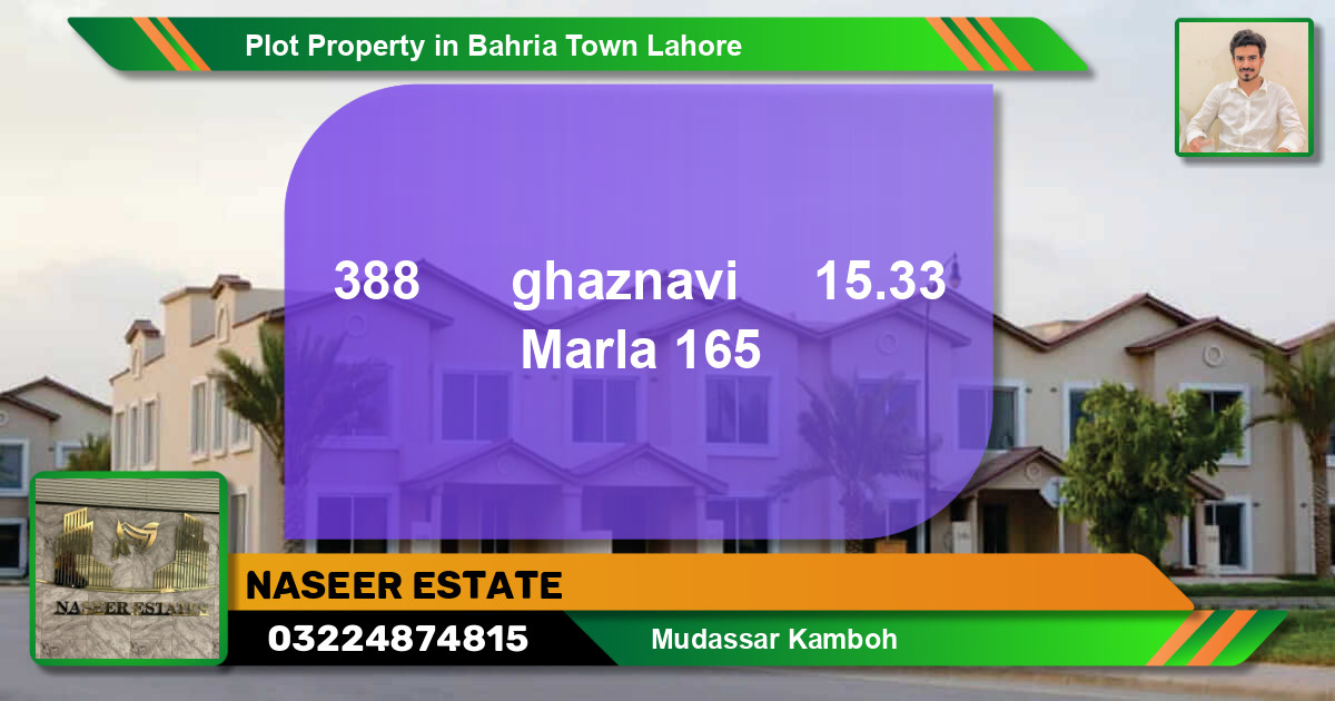 Residential Plot for Sale in Bahria Town, Lahore - (BP-76304)