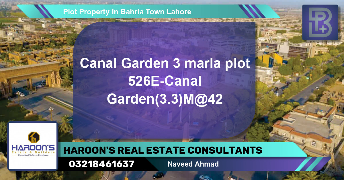 Residential Plot for Sale in Bahria Town, Lahore - (BP-76388)
