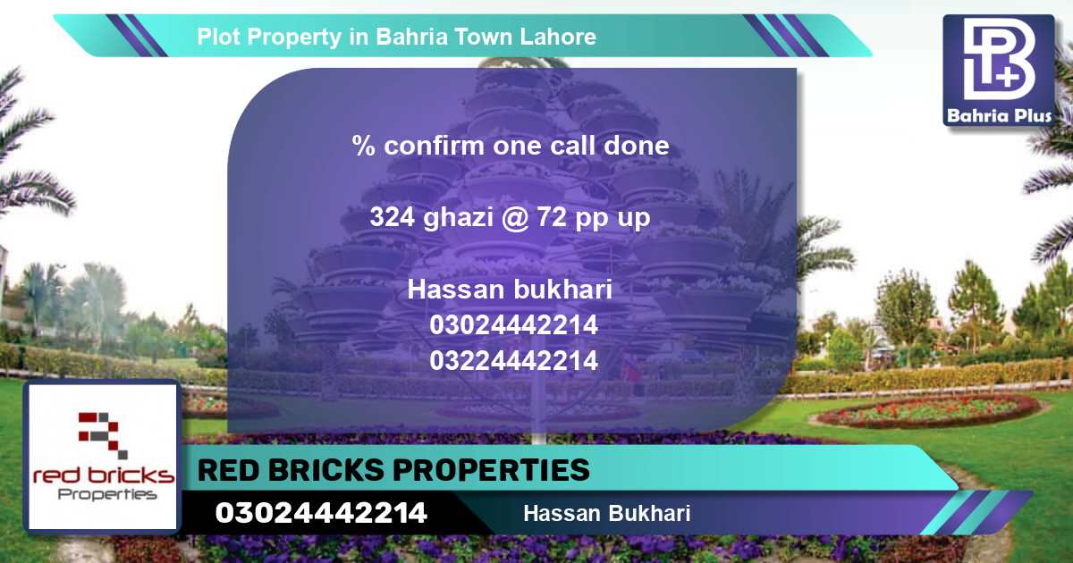 Residential Plot for Sale in Bahria Town, Lahore - (BP-76607)
