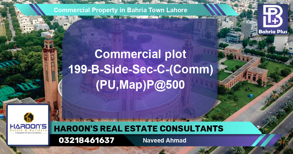 Commercial Property for Sale in Bahria Town, Lahore - (BP-76737)