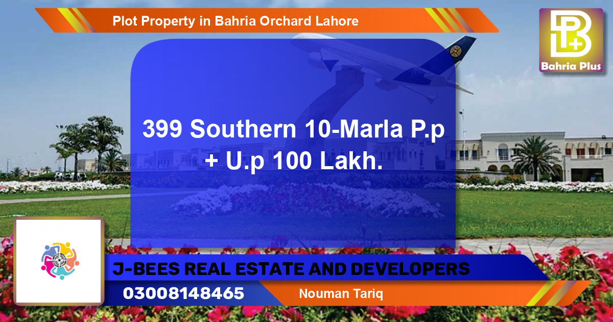 Residential Plot for Sale in Bahria Orchard, Lahore - (BP-76998)