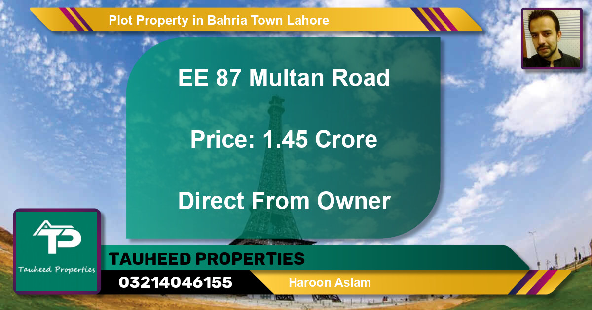 Residential Plot for Sale in Bahria Town, Lahore - (BP-77065)