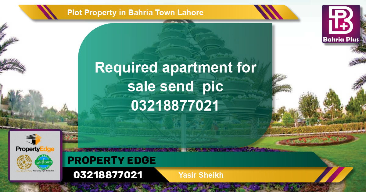Residential Plot for Sale in Bahria Town, Lahore - (BP-77145)