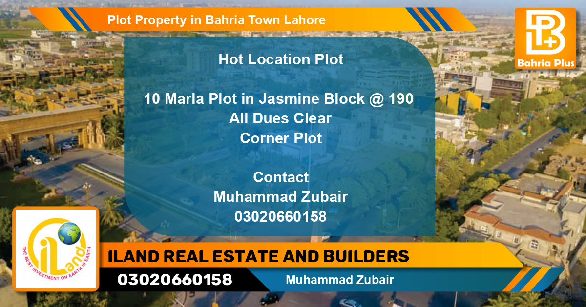 Residential Plot for Sale in Bahria Town, Lahore - (BP-77344)