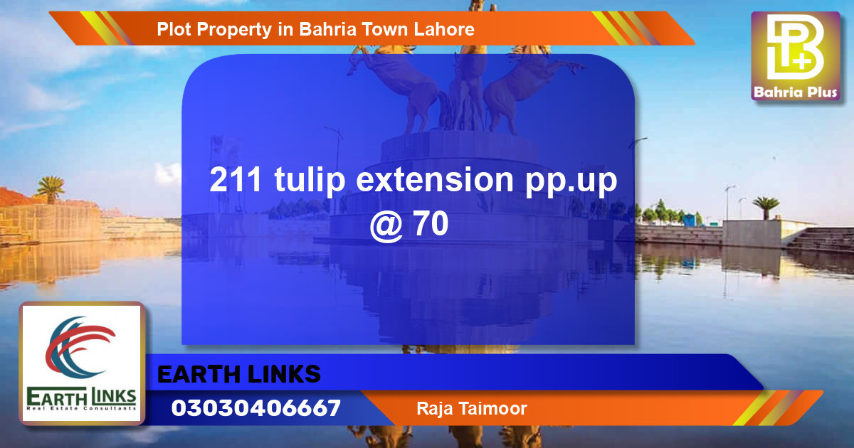Residential Plot for Sale in Bahria Town, Lahore - (BP-77593)