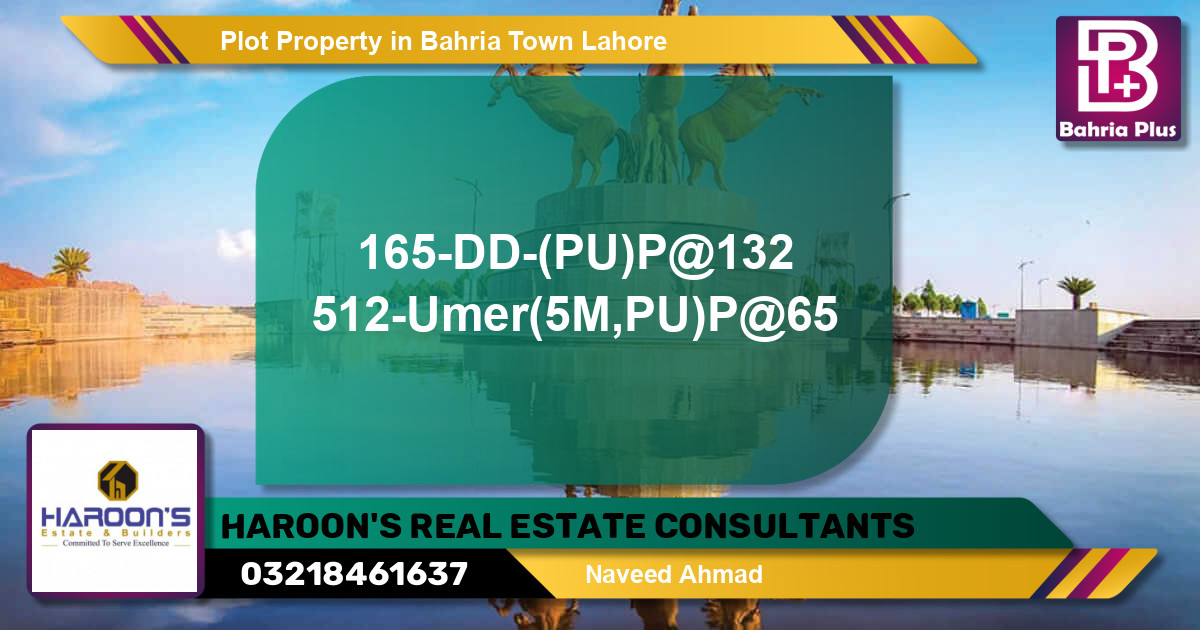 Residential Plot for Sale in Bahria Town, Lahore - (BP-77746)
