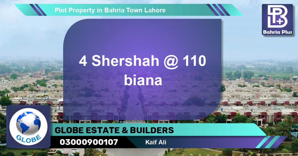 Residential Plot for Sale in Bahria Town, Lahore - (BP-77887)