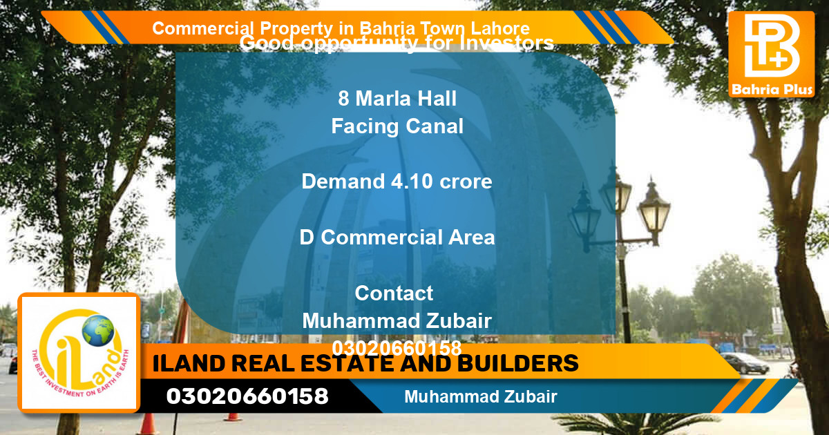 Commercial Property for Sale in Bahria Town, Lahore - (BP-78018)
