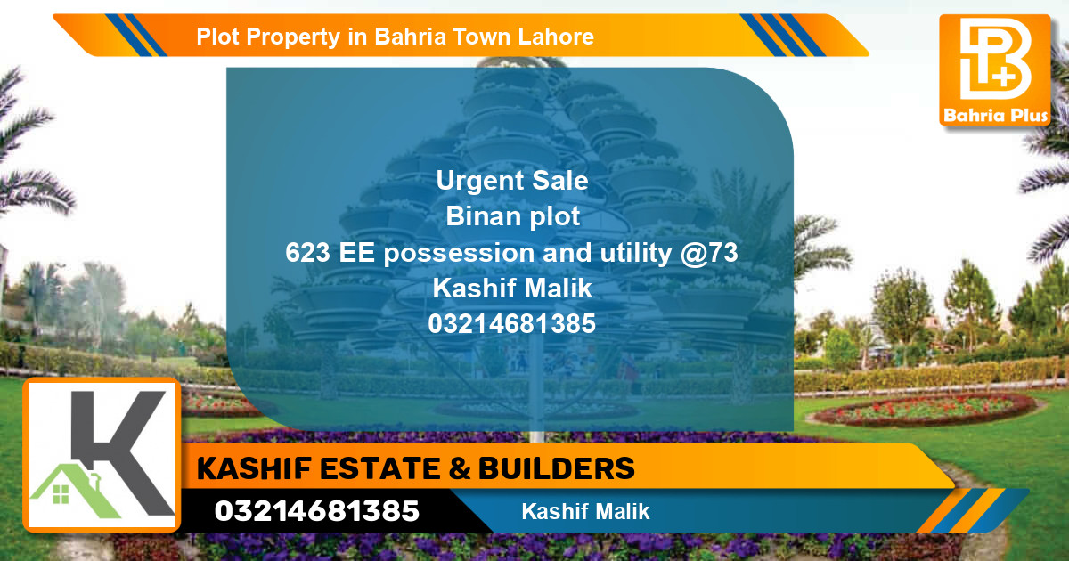 Residential Plot for Sale in Bahria Town, Lahore - (BP-78271)