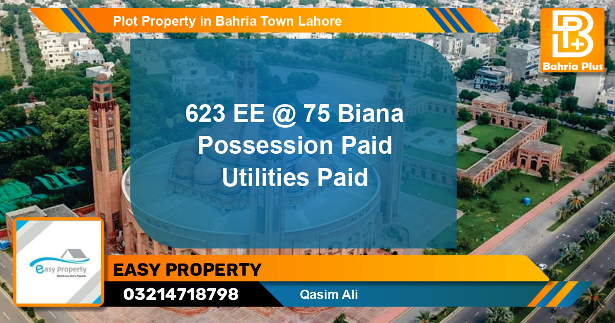 Residential Plot for Sale in Bahria Town, Lahore - (BP-78273)