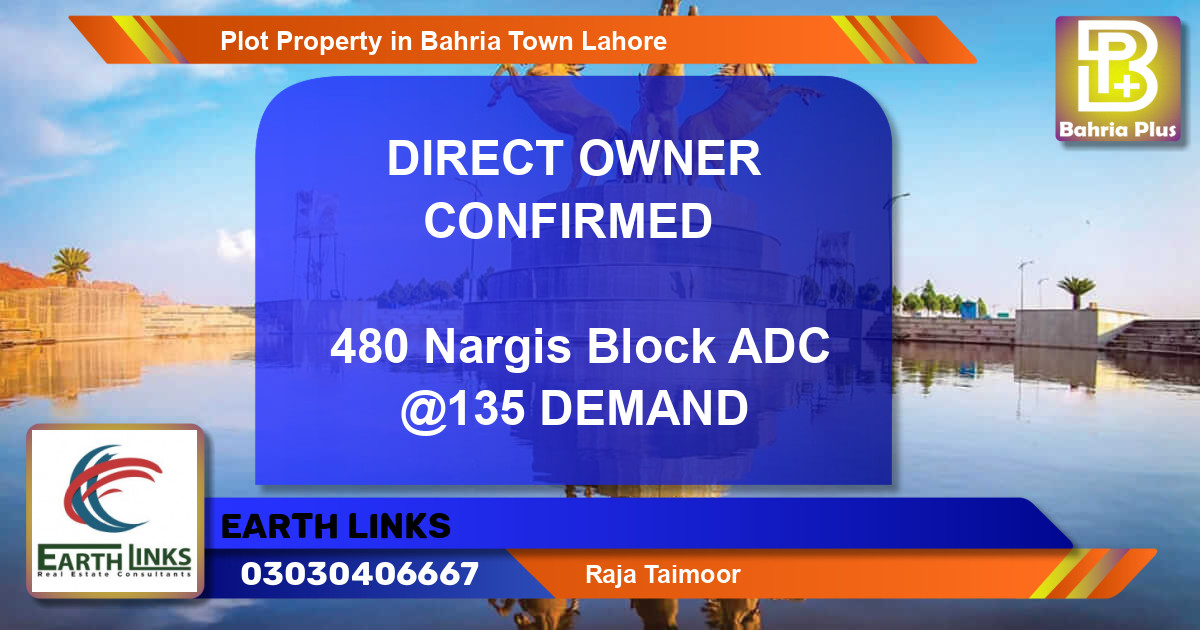 Residential Plot for Sale in Bahria Town, Lahore - (BP-78275)