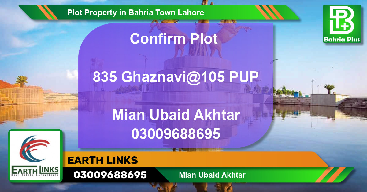 Residential Plot for Sale in Bahria Town, Lahore - (BP-78442)
