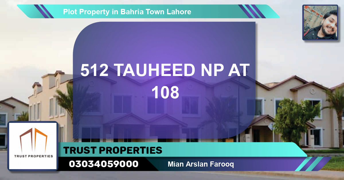 Residential Plot for Sale in Bahria Town, Lahore - (BP-78469)