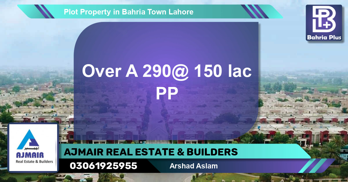 Residential Plot for Sale in Bahria Town, Lahore - (BP-78497)