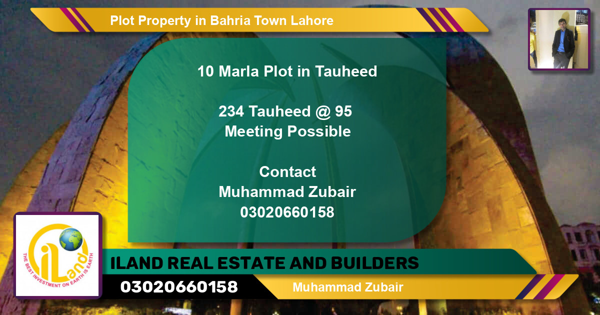 Residential Plot for Sale in Bahria Town, Lahore - (BP-78823)