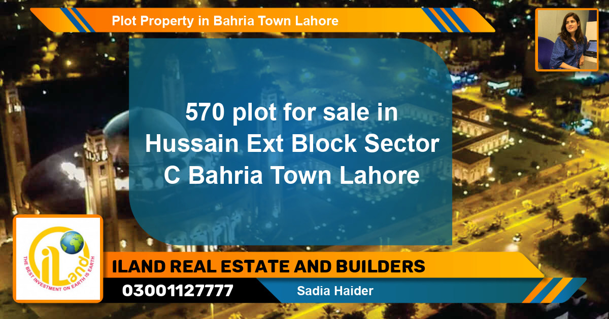 Residential Plot for Sale in Bahria Town, Lahore - (BP-79034)